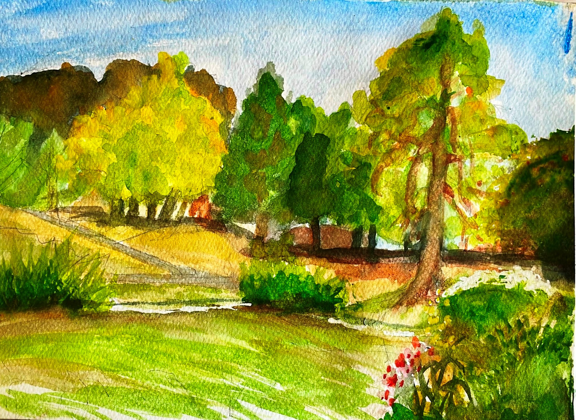 Memorial Garden by Sally